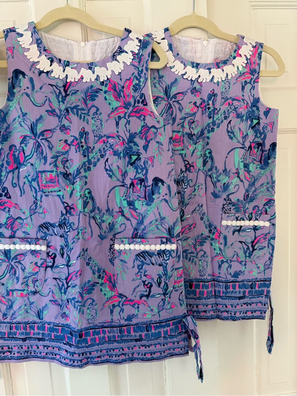 Matching Lilly Pulitzer Sister Dresses, Sizes 5 & 7